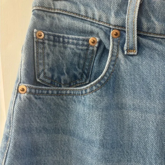 MOTHER Snacks Funnel High Waist Wide Leg jeans - Picture 8 of 14